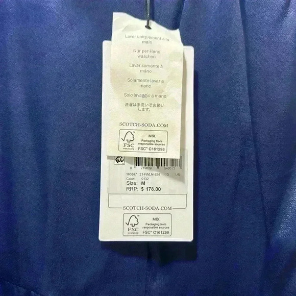 SCOTCH & SODA Lustrous Slip Dress - Picture 3 of 13